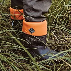 muck boots orange roll down safety lining